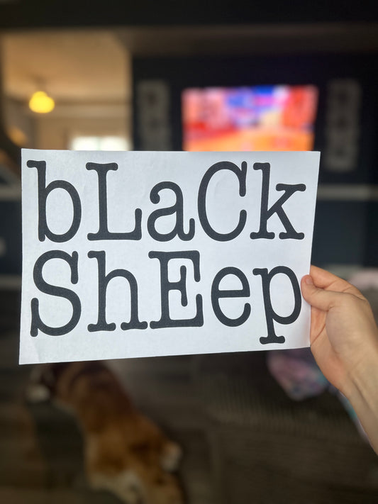 Black sheep