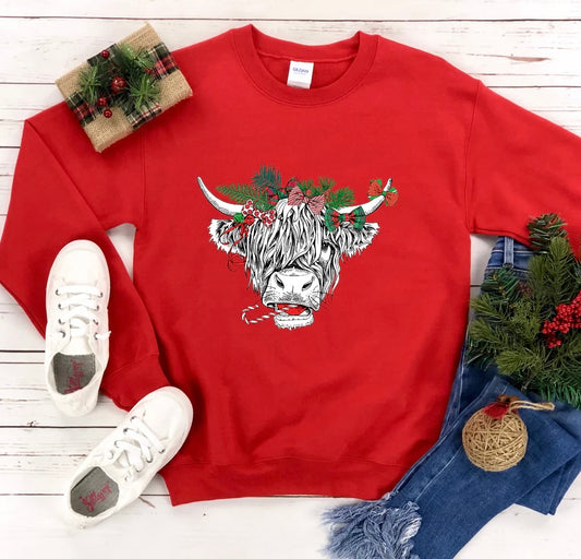 Festive cow