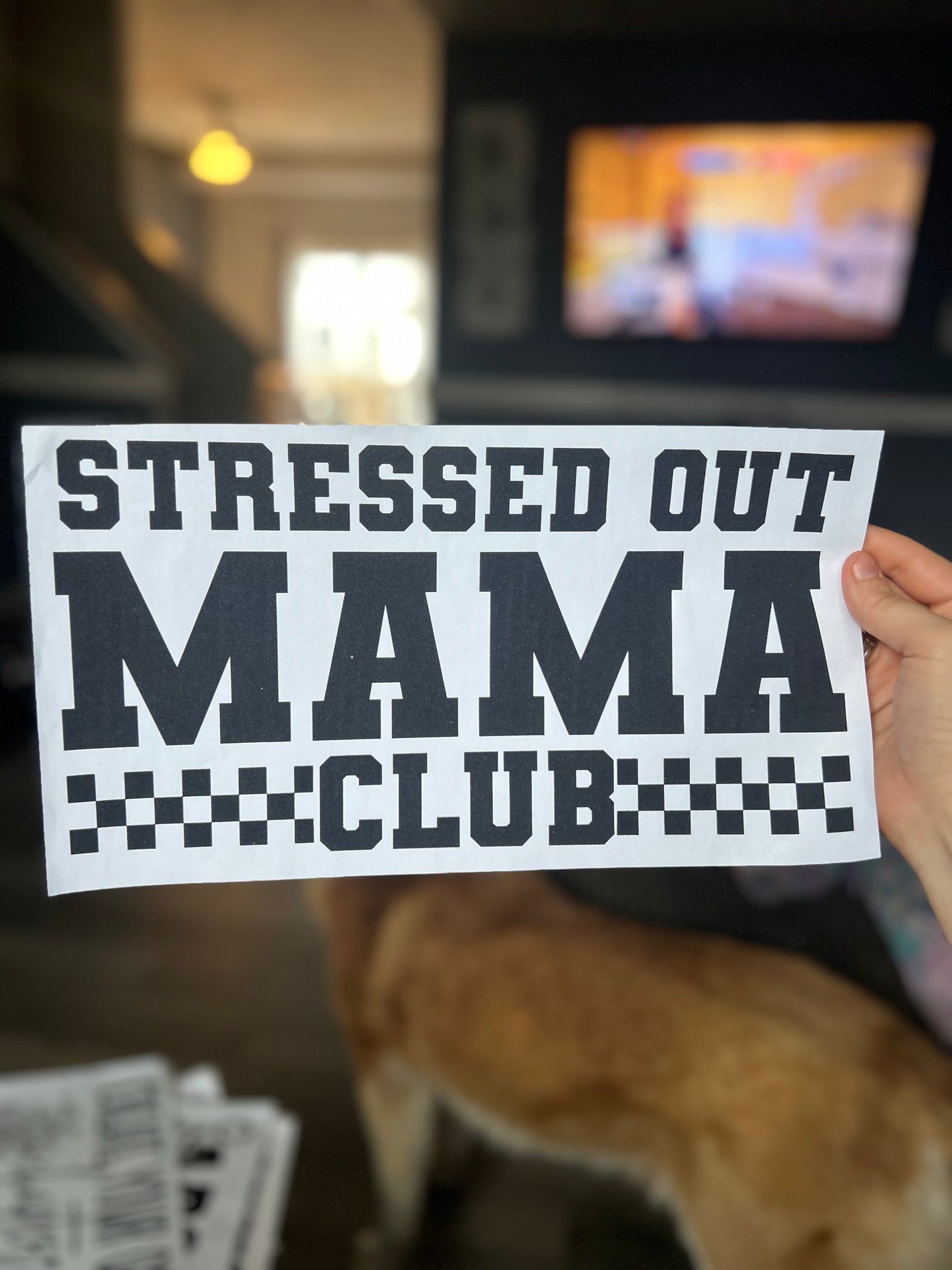 Stressed out mama club