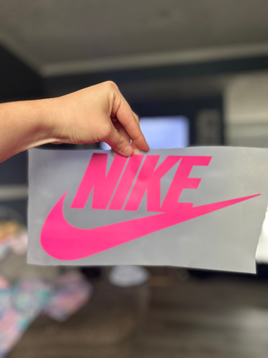 Pink swoosh