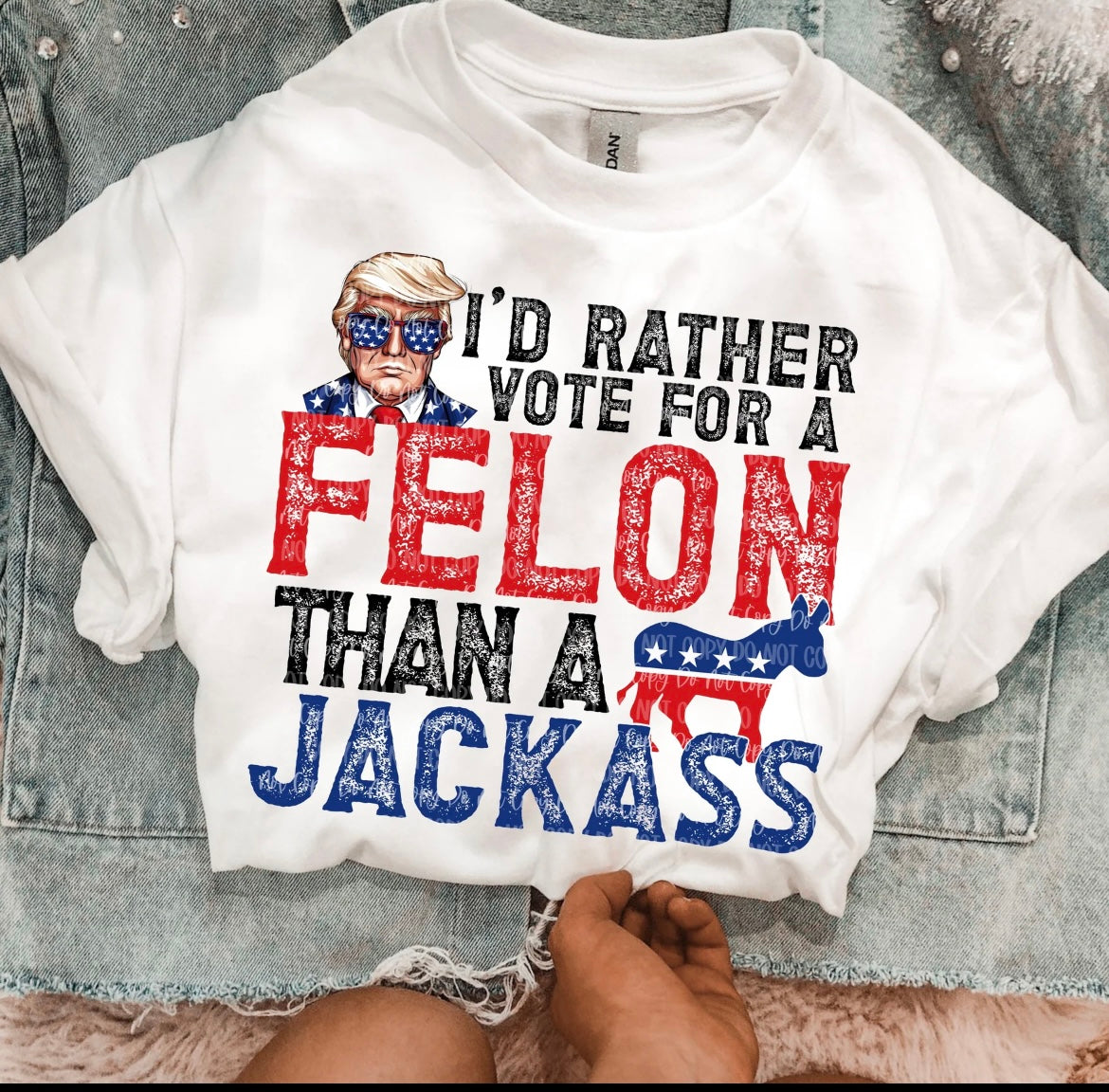 Rather vote for a felon