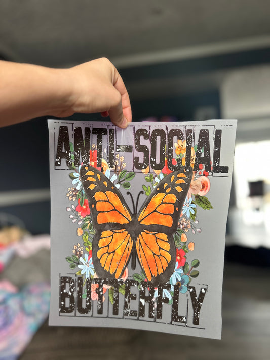 Anti social butterfly