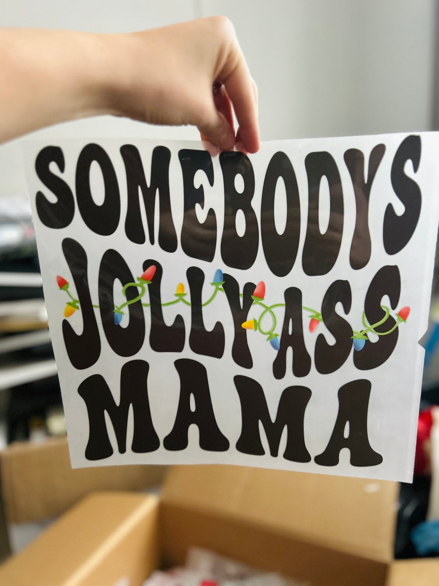 Somebody’s jolly mama