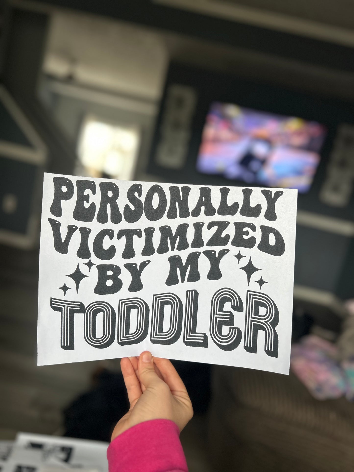 Personally victimized by my toddler