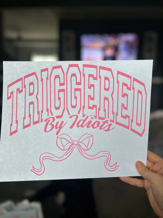 Triggered by idiots