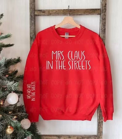 Mrs. Claus in the Streets Hohoho in the sheets (sleeve)