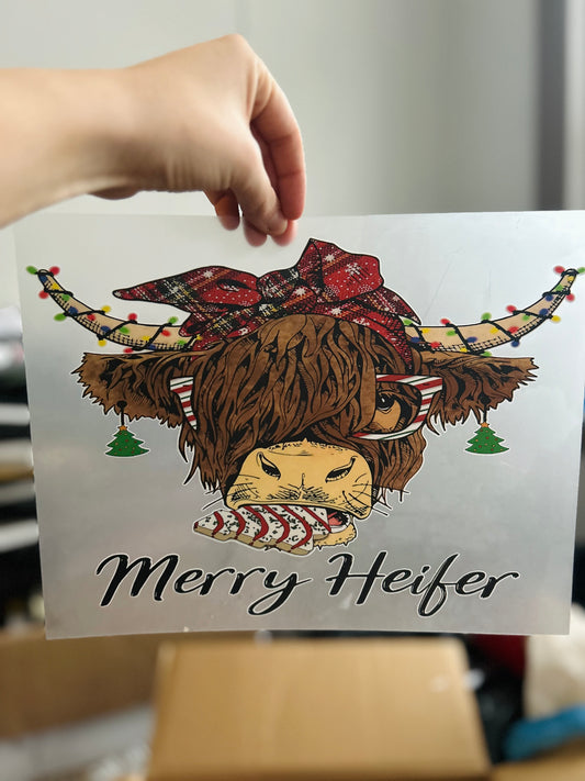 Merry heifer