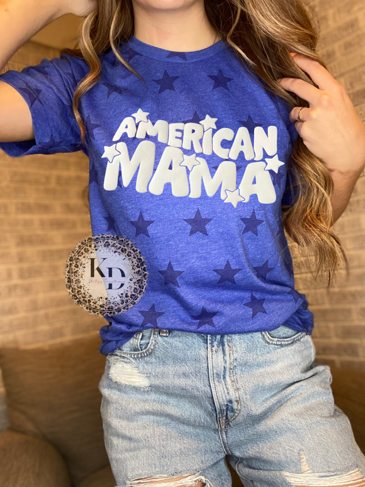 American Mama PUFF print